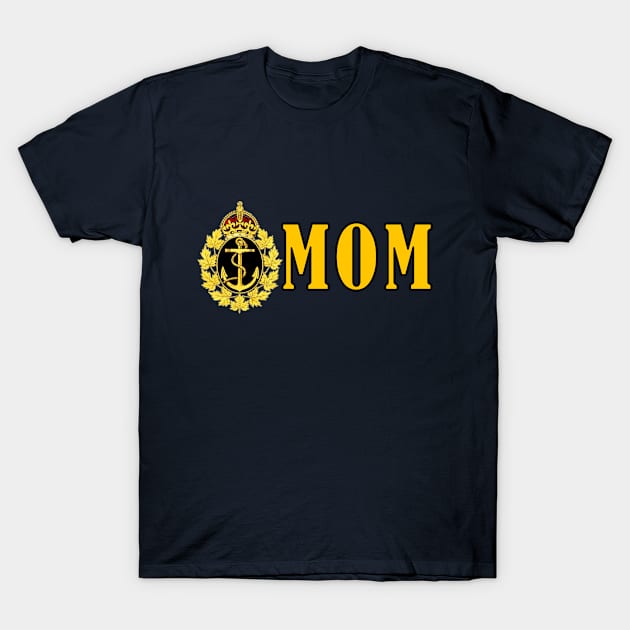 Bold design for anyone whose Mum or Dad serves in the Canadian Armed Forces T-Shirt by The Rag Trade 2021